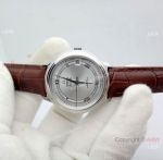 Knockoff Omega De Ville Women 30mm Silver Dial Automatic Watch